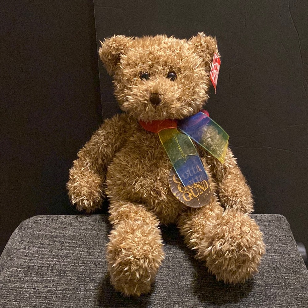Vintage Gund Bear Plush Toy - 16”